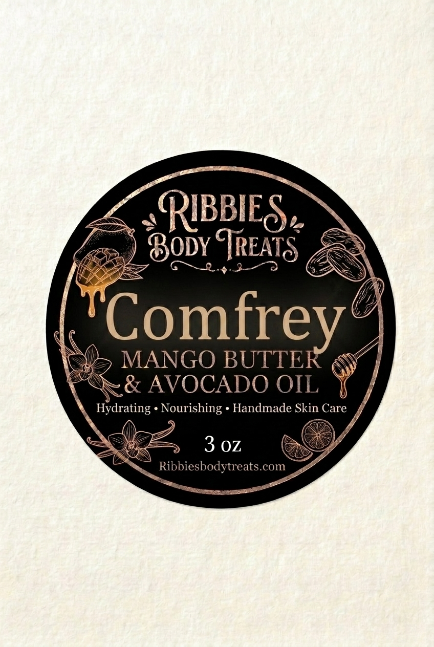 2 Comfrey Butters( Eczema Cream )