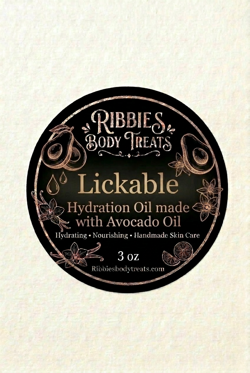 Lickable Hydration Oil